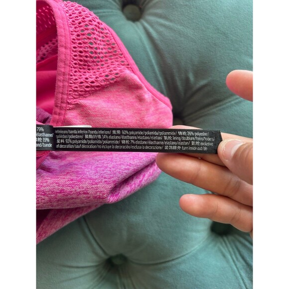 Pink Victorias Secret Sport pink ombré Sports Bra size Small S - Picture 5 of 5